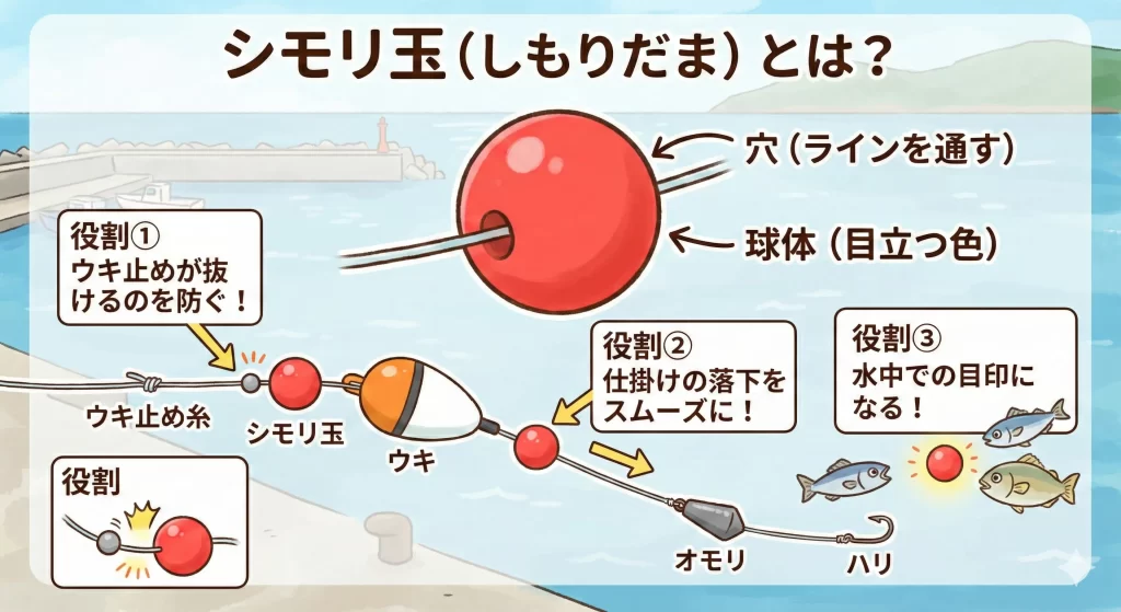 シモリ玉とは？その役割と釣りでの重要性