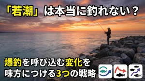 「若潮」は本当に釣れない？爆釣を呼び込む変化を味方につける3つの戦略