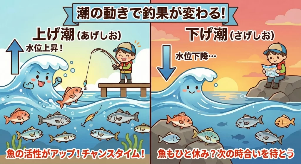 1. 「上げ潮」を重点的に狙う