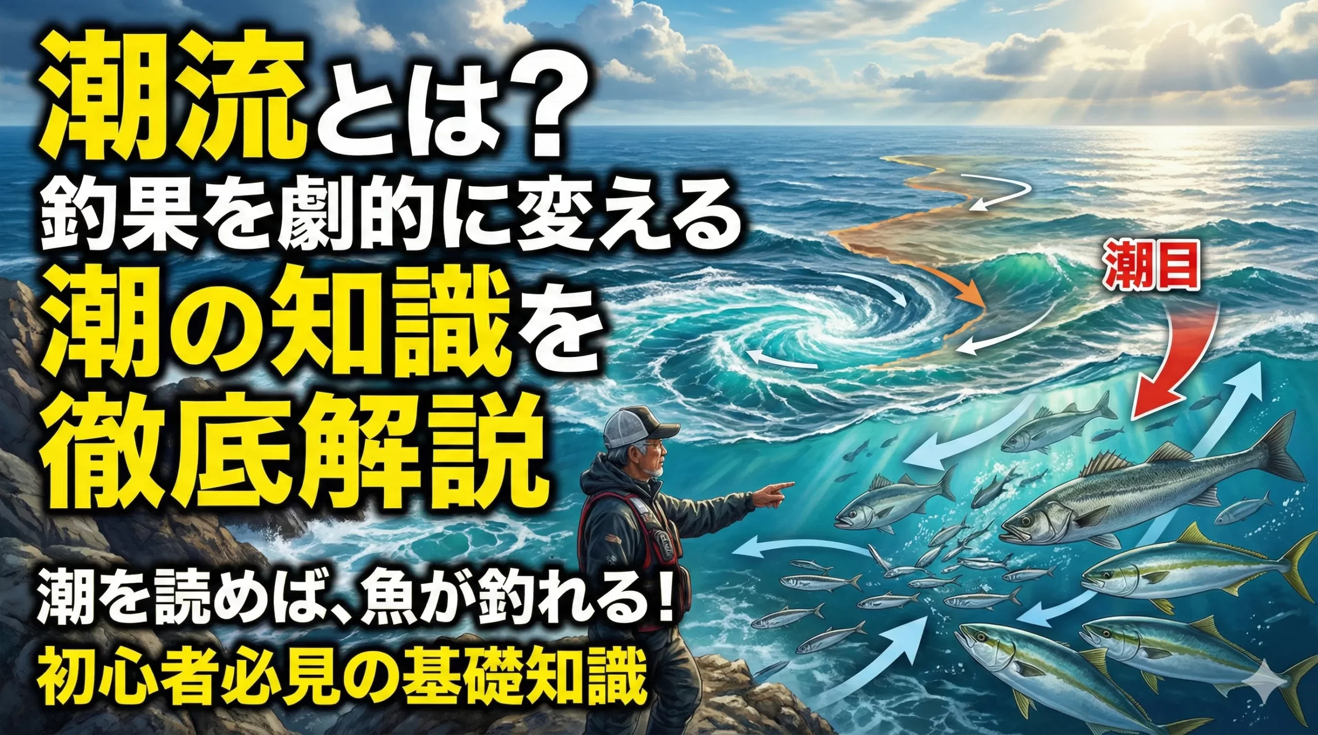潮流とは？釣果を劇的に変える潮の知識を徹底解説