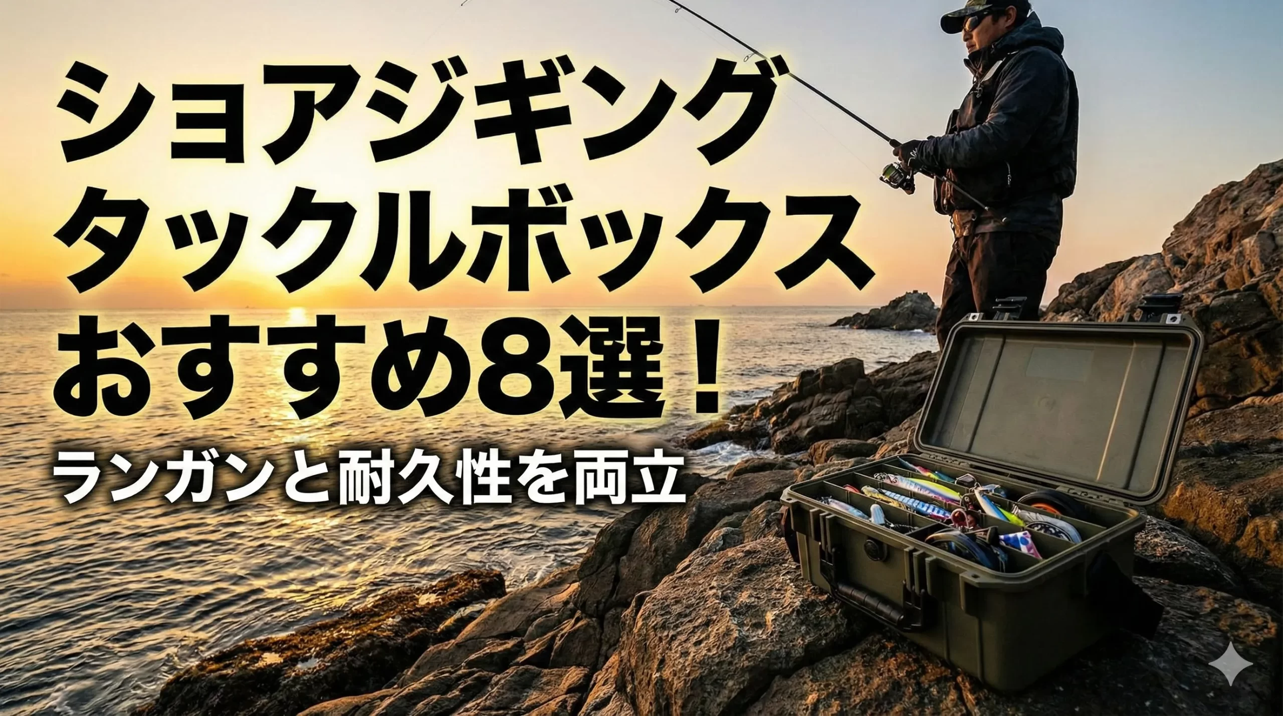 ショアジギングタックルボックスおすすめ8選！ランガンと耐久性を両立