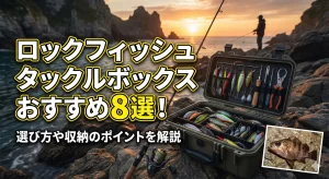 ロックフィッシュタックルボックスおすすめ8選！選び方や収納のポイントを解説
