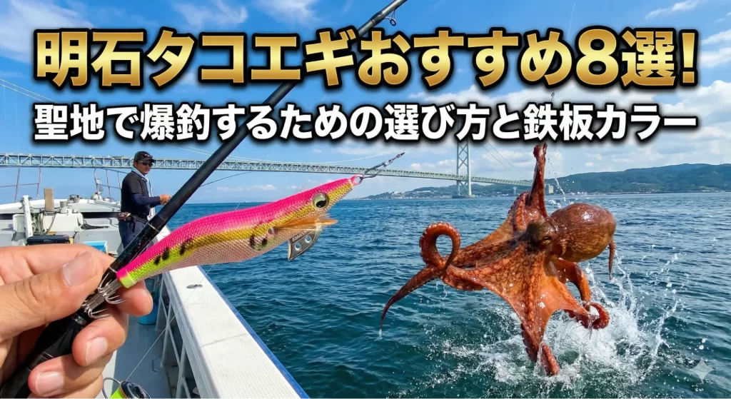 明石タコエギおすすめ8選！聖地で爆釣するための選び方と鉄板カラー