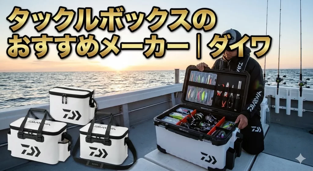 タックルボックスのおすすめメーカー｜ダイワ